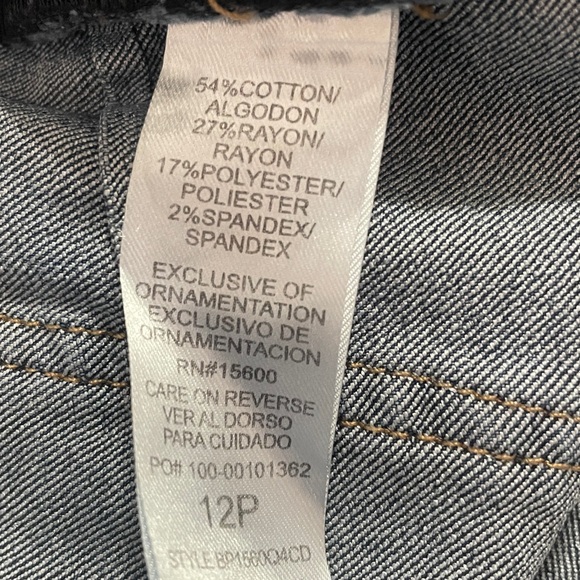 Democracy Ab Solution Jeans, Blue, Size 12P - Picture 6 of 7